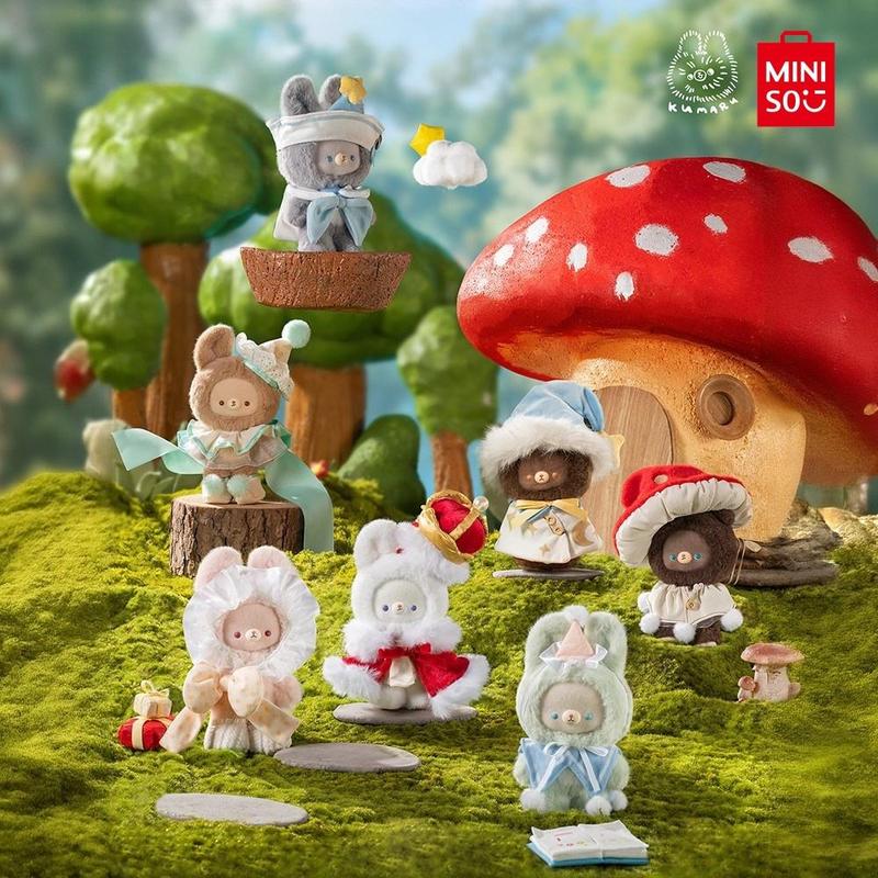 KUMARU Fairy Tale Town Series Plush Blind Box - Soft Vinyl Doll, Trendy Collectible,Room Office Decor, Perfect Gift For Friends and Family