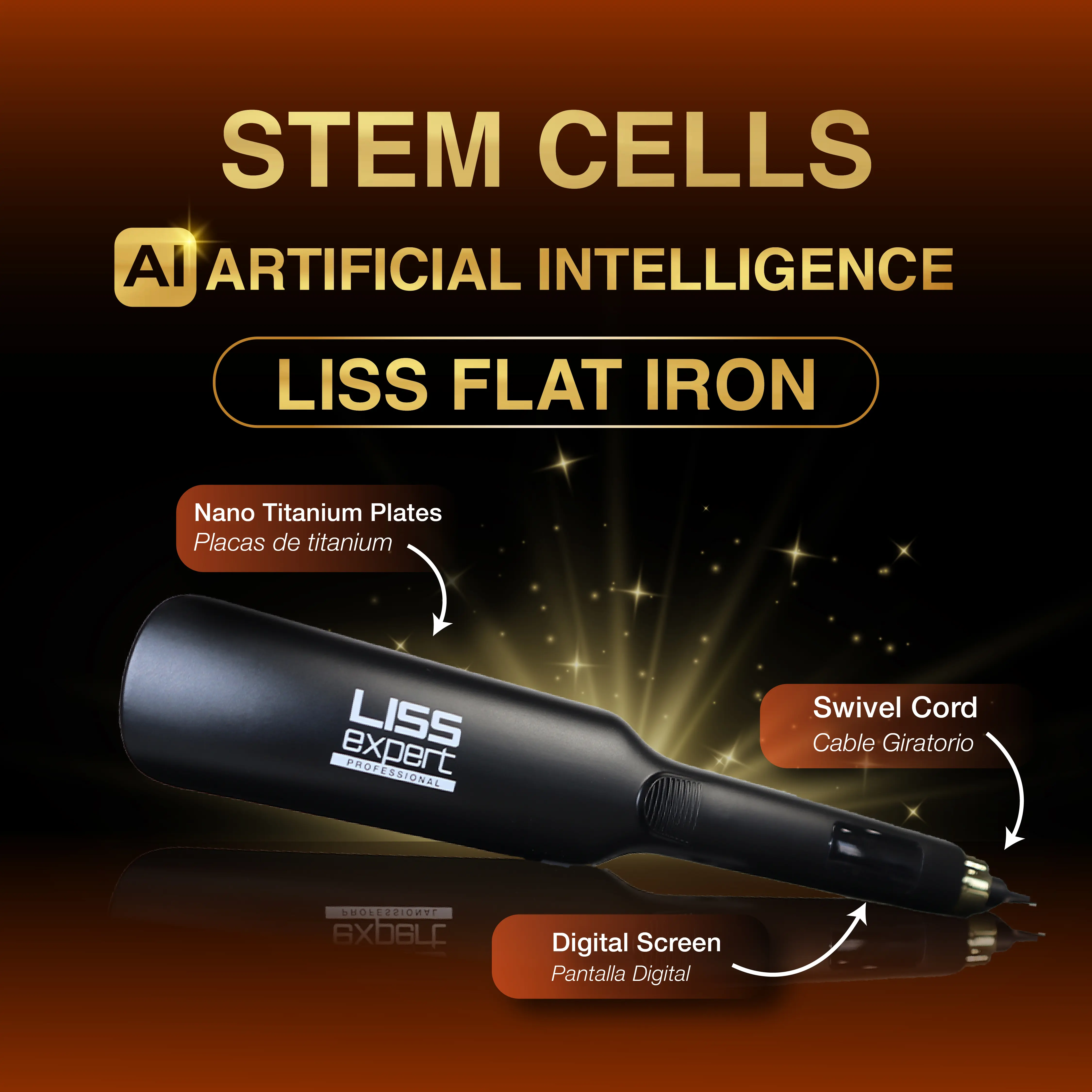 Liss Expert Professional Flat Iron