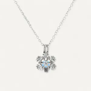 Luminous Snowflake Necklace