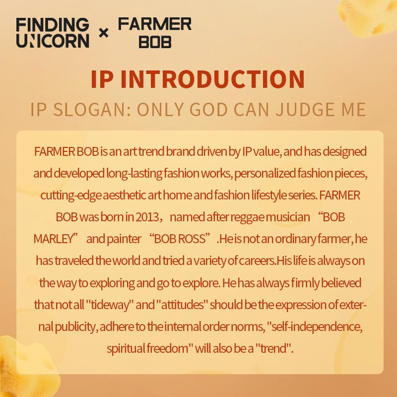 [FINDING UNICORN] FARMER BOB CHEESE CAKE MOUSE BOB Cute Figures Desktop Ornament Collectible Toys Birthday Gifts