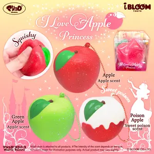 iBloom Squishy I Love Apple Princess Kawaii Soft Scented Slow Rising Stress Relief