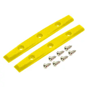 Gem Edition Board Rails (Screws Included) - Yellow