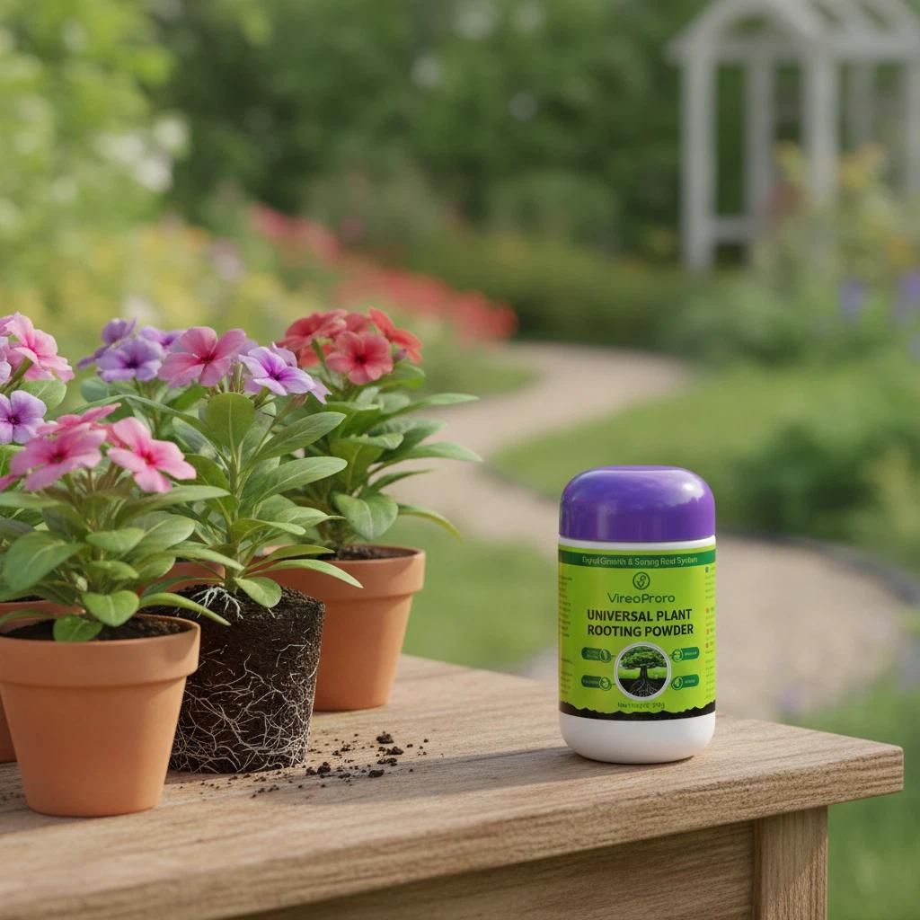 Rooting Hormone Powder – Promote Faster Root Growth for Cuttings, Plants & Seedlings – Indoor & Outdoor Gardening