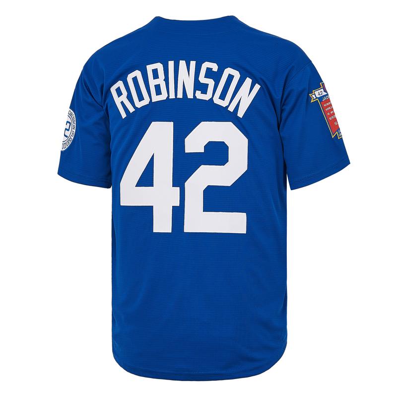 Mens Brooklyn 42 Robinson Baseball Jersey – Legend Vintage with Embroidered Patches, HipHop, White, Gift for Game Day