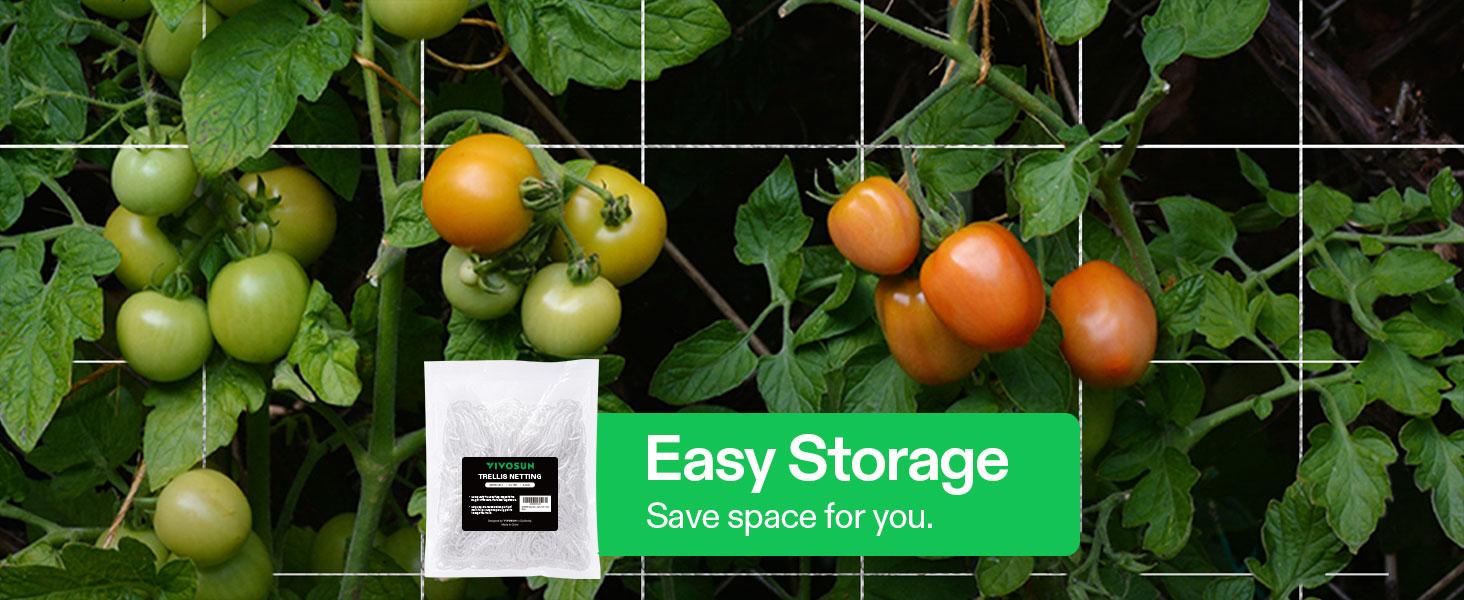 VIVOSUN Trellis Netting Heavy-duty Polyester,1 Pack