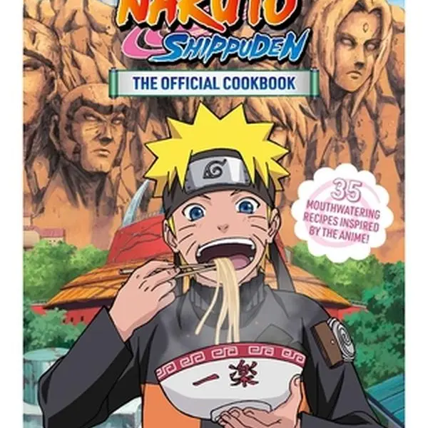 Naruto Shippuden: The Official English Anime Cookbook - Sanae (Hardcover, 1.75 lbs, 9.4" h x 7.3" l x 0.8" w, 168 pages) - Ichiraku-Inspired, 35 Anime Dishes, Takoyaki-Making Guide for Lifestyle & Hobbies Cooking