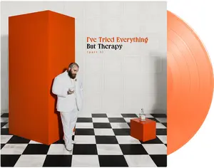 Teddy Swims - I've Tried Everything But Therapy (Part 2) [Limited Edition Solid Tangerine Colored Vinyl]  [VINYL RECORD - LP] Clear Vinyl, Orange