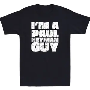 I'm A Paul Meme Heyman Guy Funny Saying Humor Quote Jokes Vintage Men's T-Shirt C