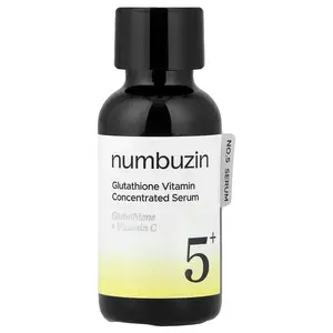 Numbuzin No.5 Glutathione Vitamin Concentrated Serum, 1.01 fl oz (30 ml)