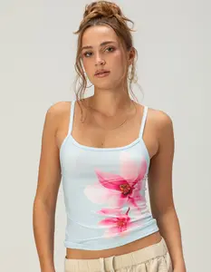 MADDEN GIRL Womens Floral Cami