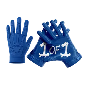 1 OF 1 BONE GLOVES - Ultra Grip Football Gloves - Superior Grip, Breathable Design, for All Weather Conditions