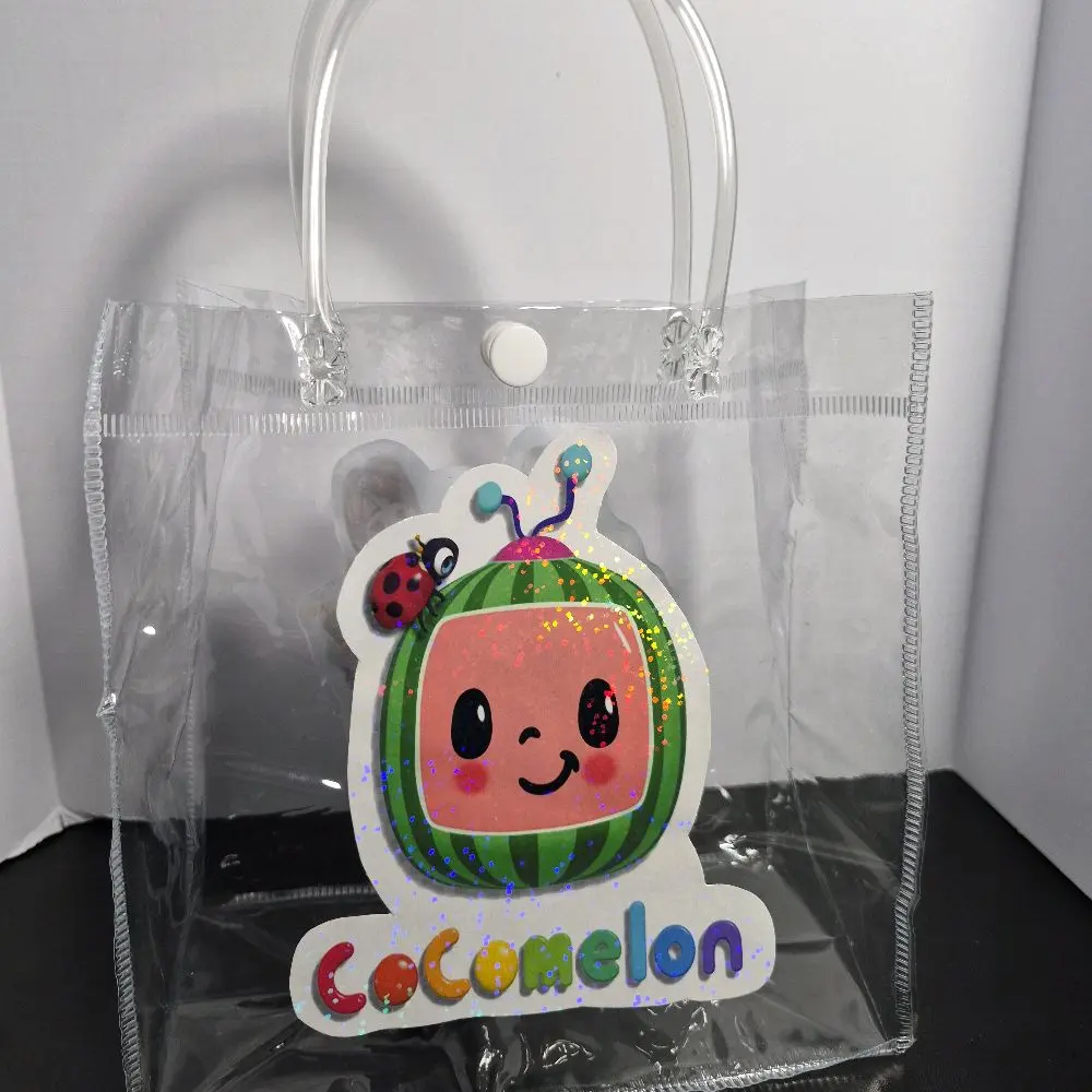 Cocomelon Themed Party Candy Bags, 10-Piece Set for Kids' Birthday Party Supplies