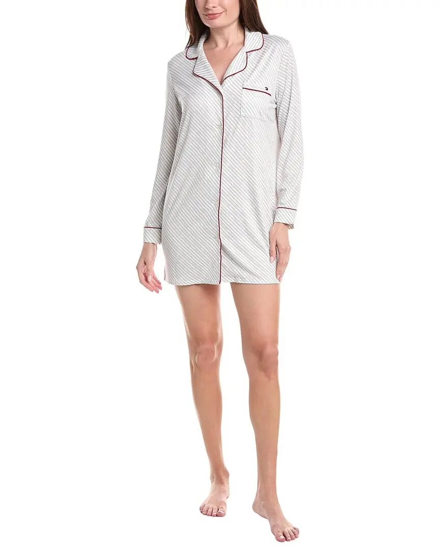 Tommy Hilfiger Notch Sleep Shirt