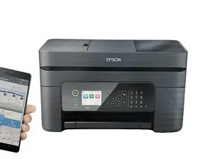 Epson Workforce WF-2950 All-in-One Wireless Color Printer with Scanner Copier and Fax 100 Sheet Capacity 2.4" Display