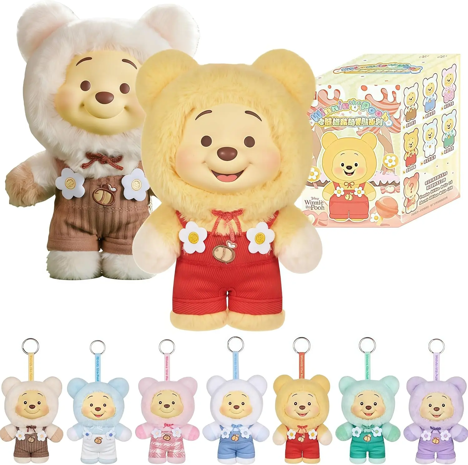 MINISO Disney Winnie The Pooh Candy Series 1 RandomBlind Bag Blind Box Cute Birthday Gift for Christmas,Halloween