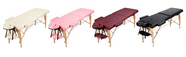 Yaheetech 32.3'' Width Adjustable Massage Bed with Headrest/Armrest/Hand Pallet, Foldable Spa Table Portable Salon Bed