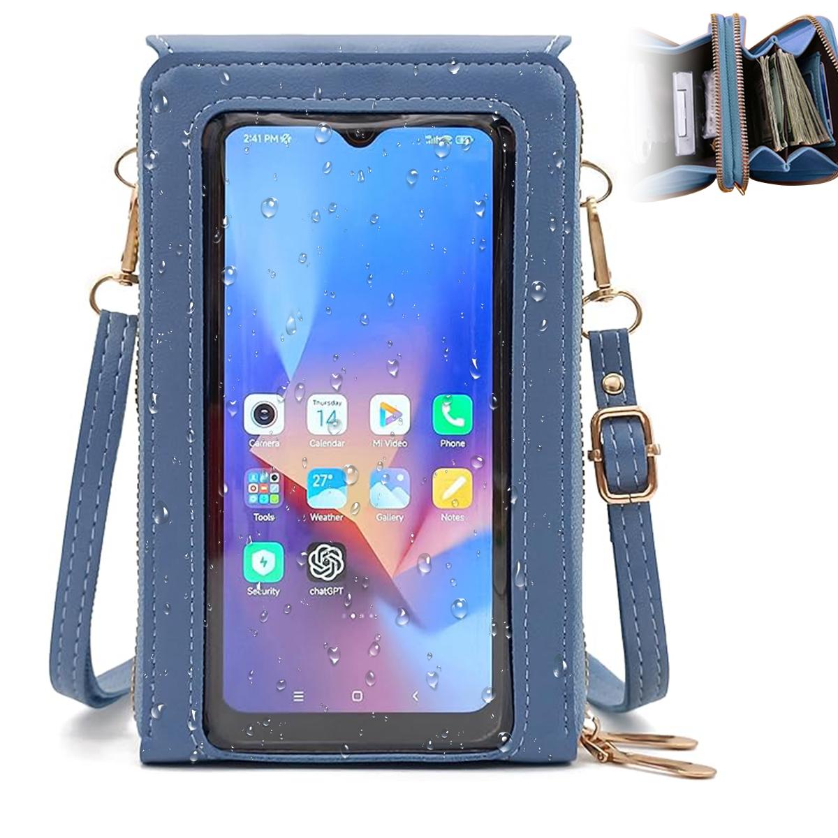 Women's Touch Screen Mobile Phone  Bag 2026 New Fashion Key Change Bag,You can reply to the message without taking out your phone,Stylish and versatile, a perfect birthday gift