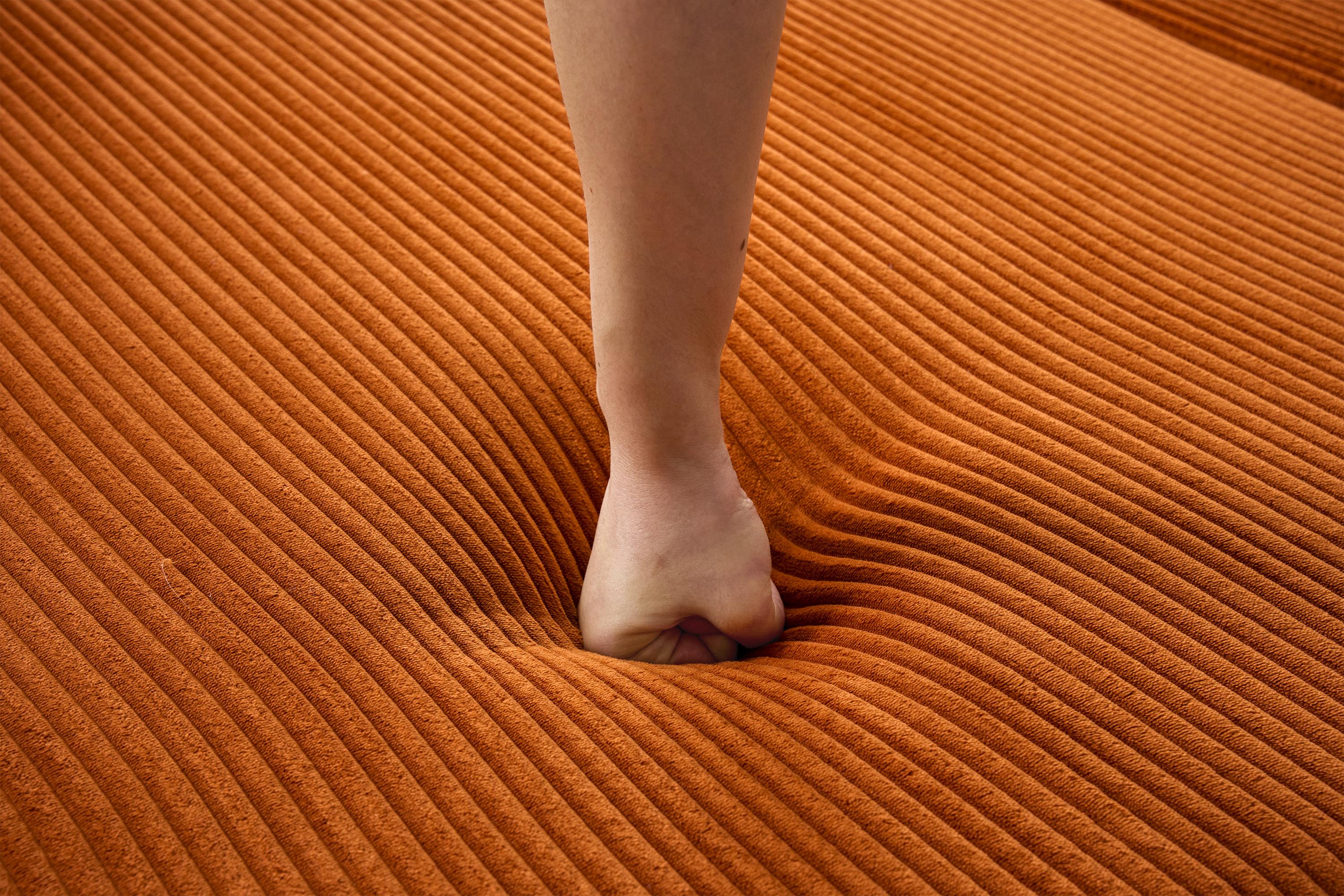 Oversized Plush “79'' 5-in-1 Boneless Convertible Sleeper Sofa Bed & loft bed | Ultra Soft Corduroy Cloud Couch with Huge Side Pocket | 4 Versatile Modes for Small Spaces - Guest Ready in Seconds & No Assembly!