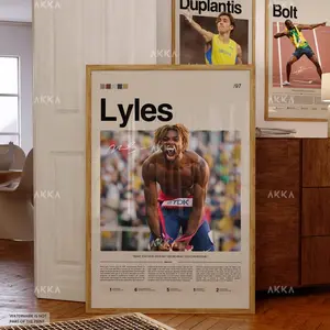 Track and Field Wall Art Unframed, Marathon Runner Wall Art, Olympic Champion Print Decor,  Wall Art, Wall decor, Home Decor, Birthday Gift.