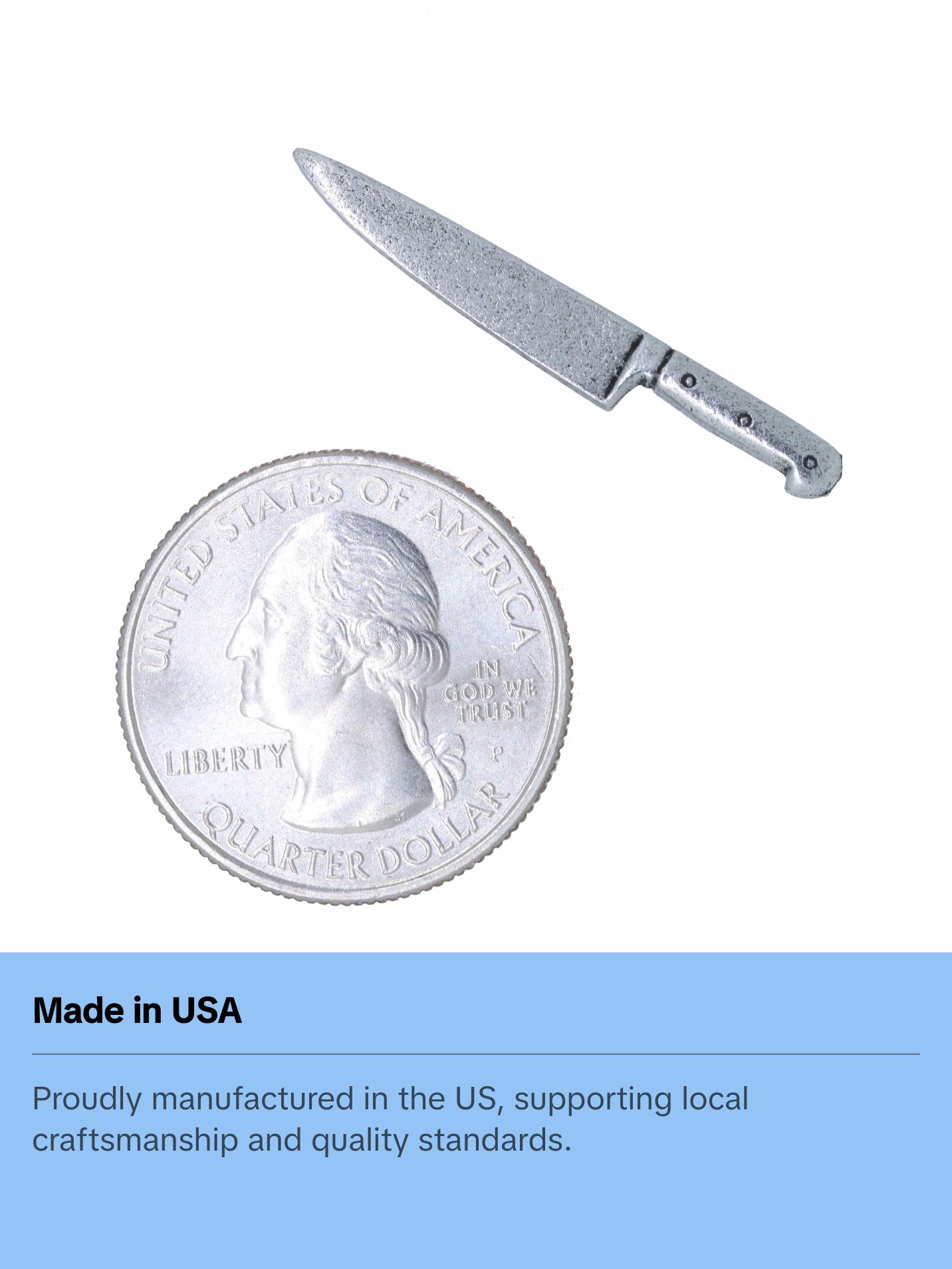 Chef's Knife Lapel Pin