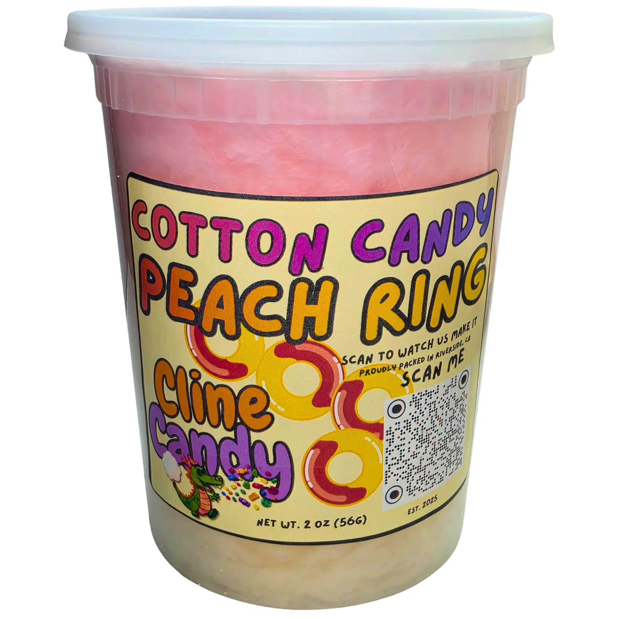 Handmade Large Cotton Candy Protective Boxes - 3 or 5-Cup Bundle, 20+ Flavors (Blue Raspberry, Watermelon), Allergen-Friendly Natural Sugar Novelty Snack, Dairy-Free, Made in Riverside CA, For All Ages, Ideal for Candy Tables
