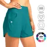 G GRADUAL Women's 3" High Waisted Swim Shorts, 4" Width, High Stretch Breathable UPF 50+ UV-Protective Quick-Dry Tummy Control Surf Board Shorts with 3-Pocket Carry, Built-in Liner