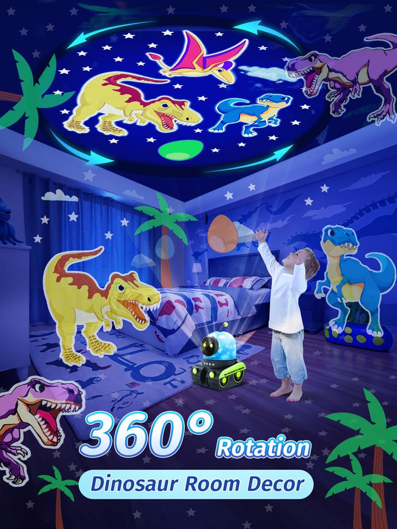 Onefire Night Light For Kids Grandparents Gifts Grandkids 15Films&15 White Noises Remote Cartoon Star Projector Sensory Lamp Princess Room Decor Toddler Sound Machine Autistic Children Baby Unicorn Dinosaur Egg Toys Birthday Ages1-10 GranddaughterGrandson