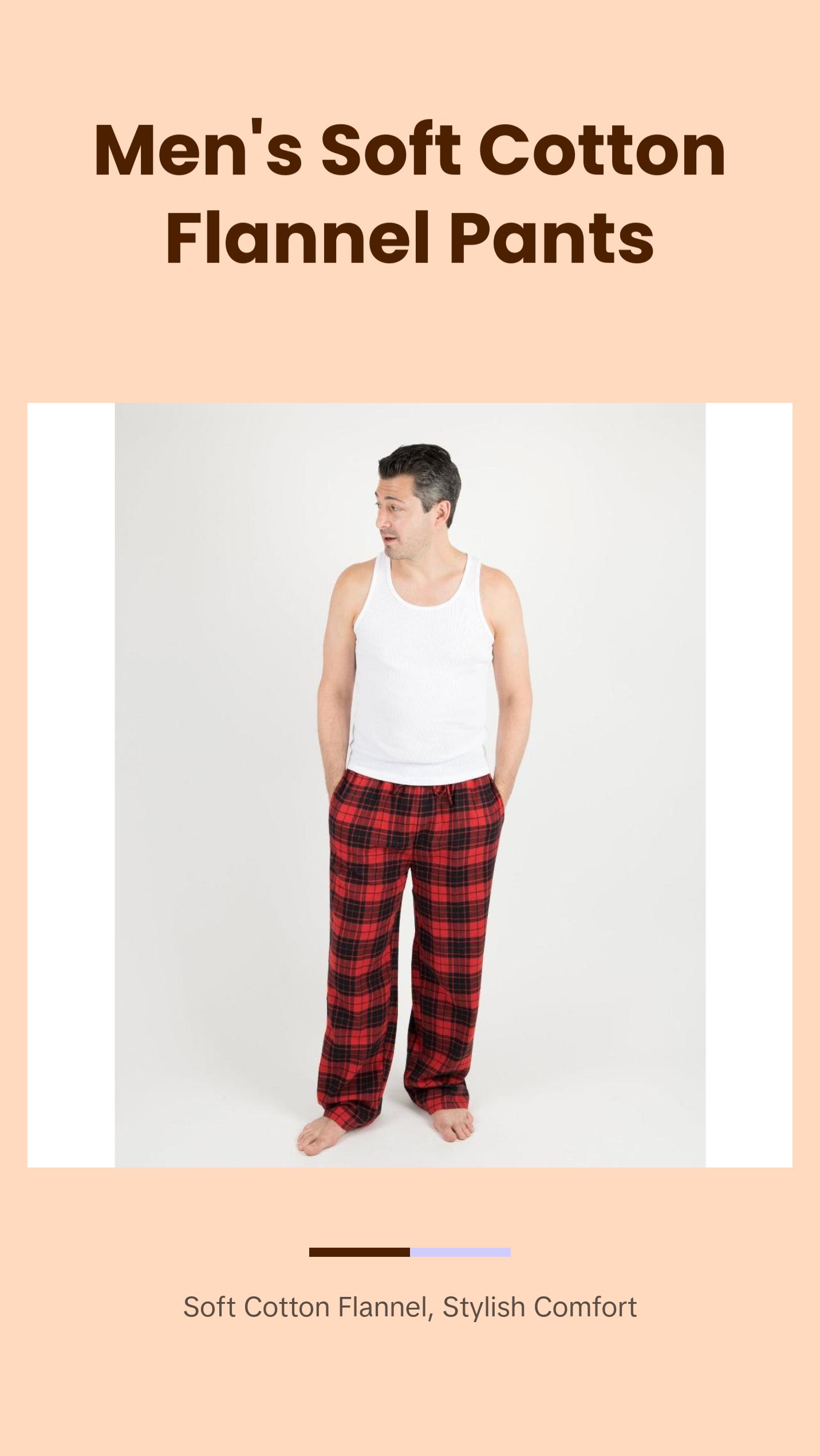Men's Flannel Pants