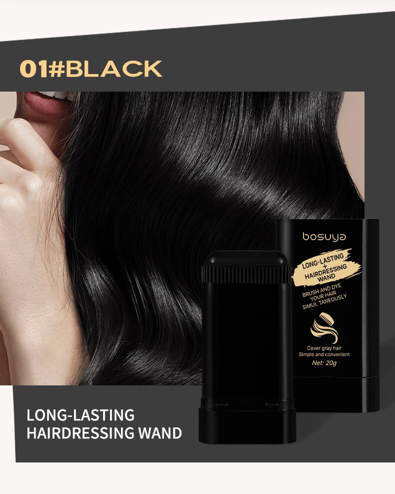 3-Color-Disposable Hair dye comb Easy to Color, Portable for Quick Touch.Ups, Covers Gray Hair, Resists Fading andClumping Natural Haircoloring Ombre Brown Blonde hair dye hair color black hair dye shampoo hair dye shampoo