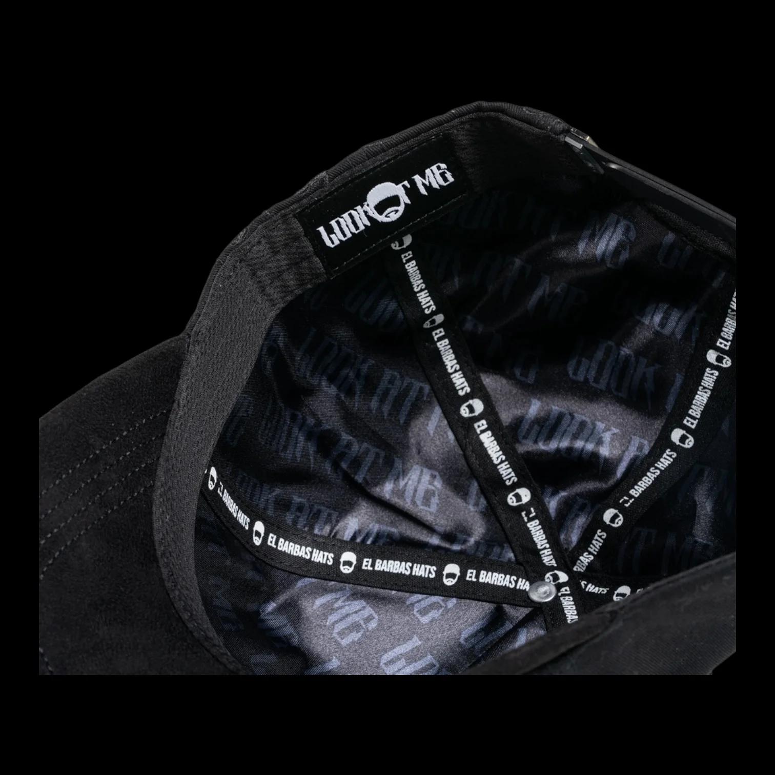 EL BARBAS HATS B-STAR GRAFFITI BLACK SNAPBACK HAT with Bold Graffiti Design Durable Material Adjustable Fit for Casual Wear NO BOX