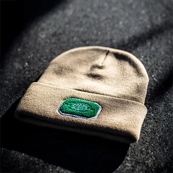 O.M. Scott & Sons Cuffed Beanie - Soft Knit, 100% Acrylic, Camel Color