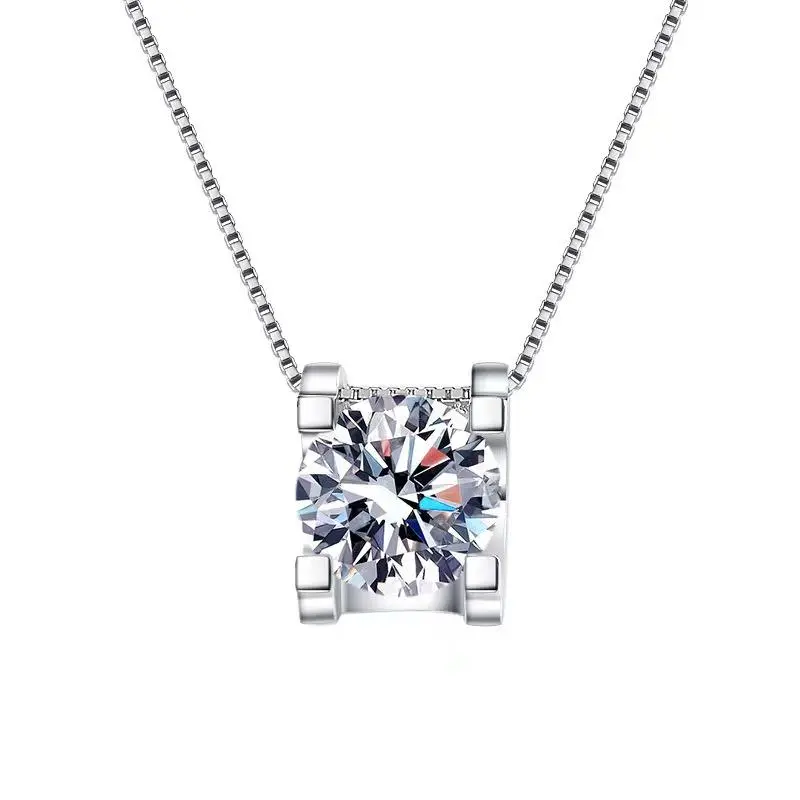 Exquisite long neck diamond necklace  for Women