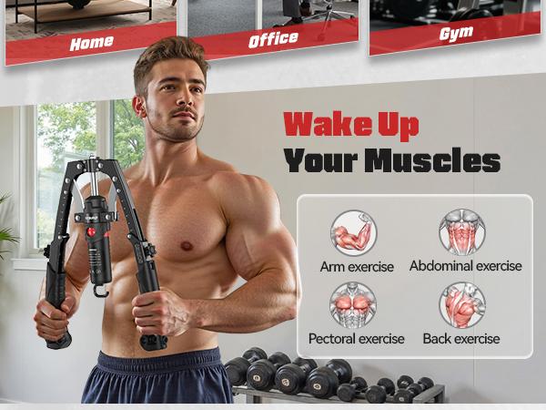 Flybird 3-in-1 Portable Gym: Hydraulic Chest Press & Arm Twister with Flex Core Tech | 15-Level Resistance (22-440lb) for Total Upper Body Training #TikTokShopBlackFriday #TikTokShopCyberMonday Flybird 3-in-1 Portable Gym: Hydraulic Chest Press & Arm Twister with Flex Core Tech | 15-Level Resistance (22-440lb) for Total Upper Body Training #TikTokShopBlackFriday #TikTokShopCyberMonday