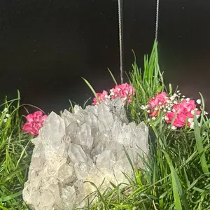Large Natural Quartz Cluster
