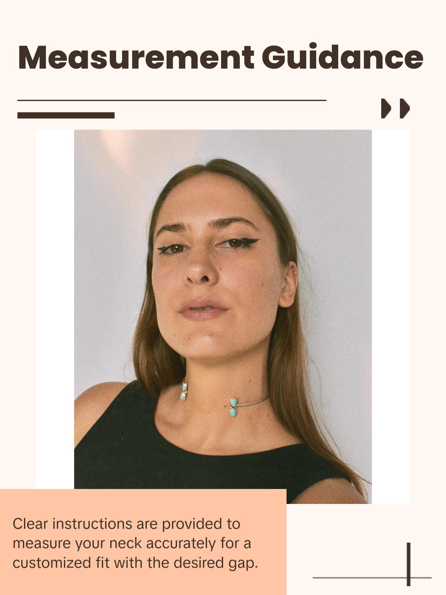 bespoke sterling silver gemstone cuff choker