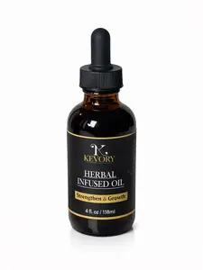Kevory Herbal Infused Hair oil,  Strengthen & Growth Formula with Natural Herbs for Healthy Hair