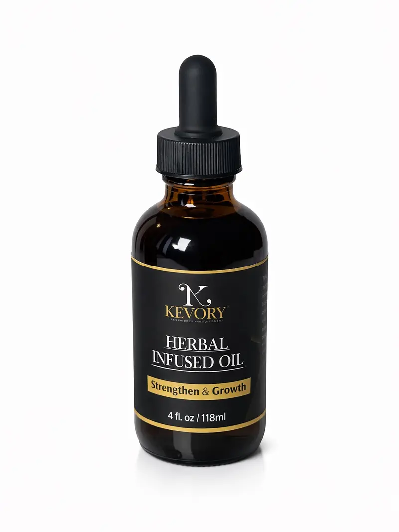 Kevory Herbal Infused Hair oil,  Strengthen & Growth Formula with Natural Herbs for Healthy Hair