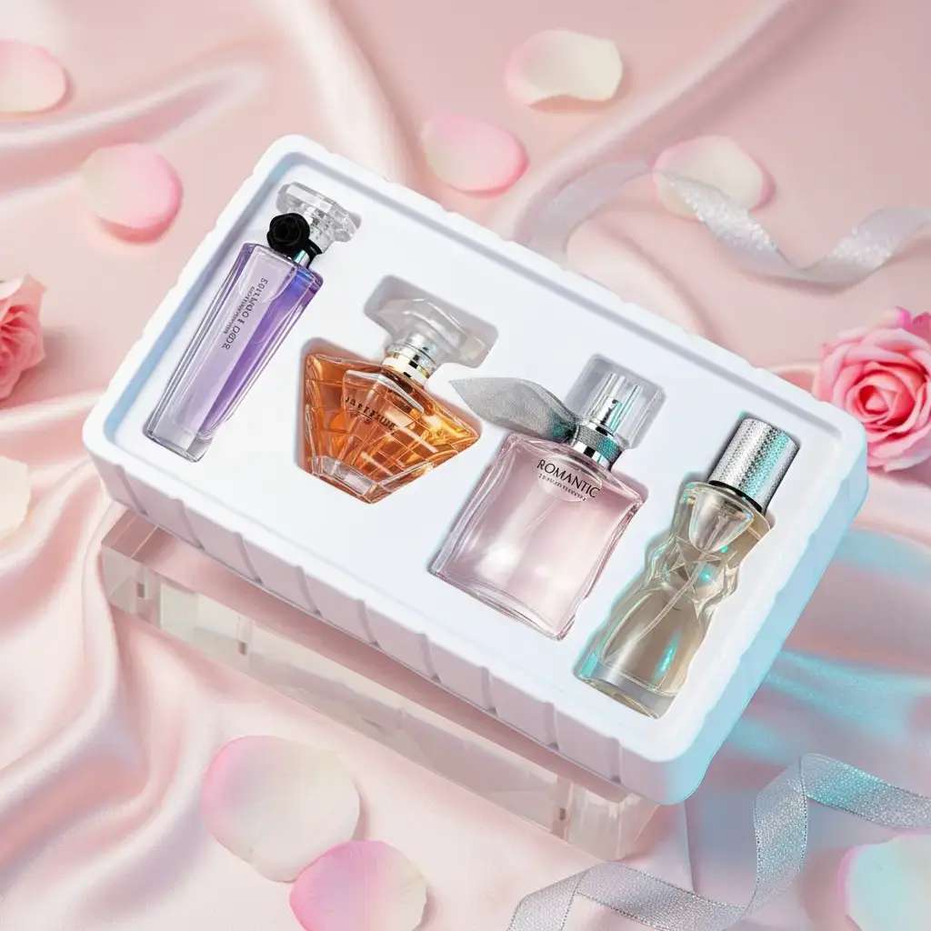 Fragrance Beauty Set, 4-Piece Collection of Long Lasting Perfumes for Women with Fresh Summer Citrus, Floral, and Ocean Scents, 1.01 oz Bottles, Gifts For Women, Fragrance Sets, Cool Women Gifts