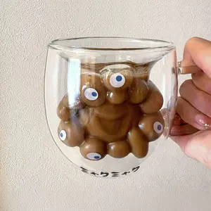 Crazy Eyes Monster Glass Mug