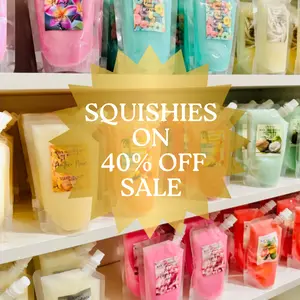 SALE! Wax Squishies - 7.5 oz Variety of Scents! Squeezable Wax Melts Vegetable
