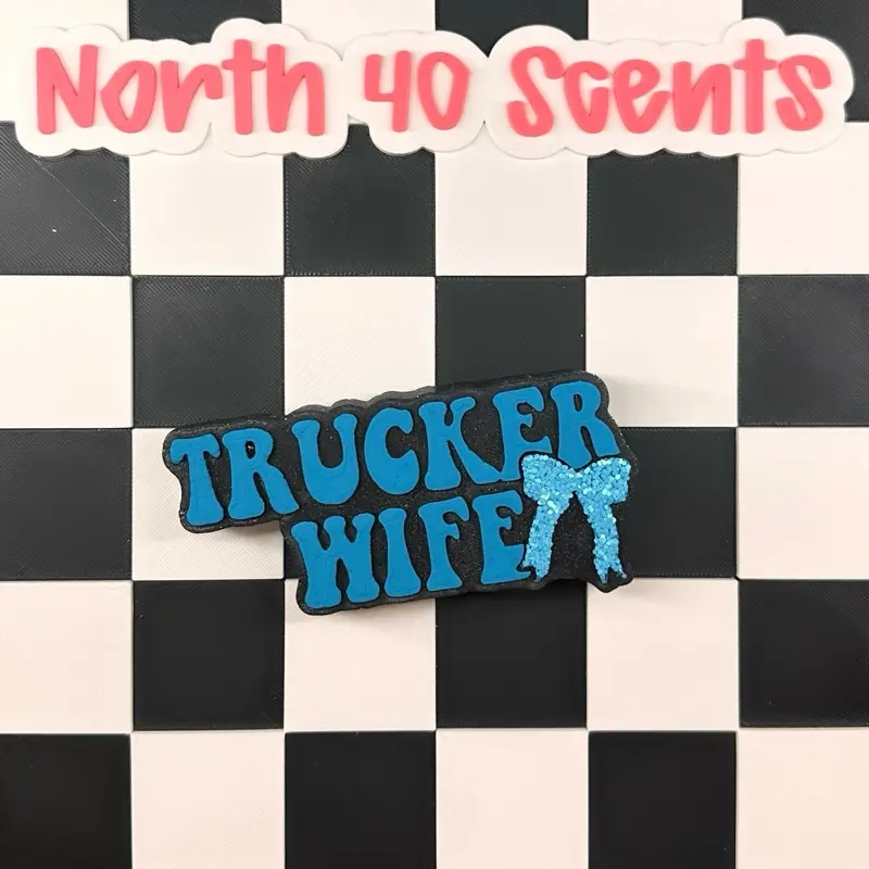 Trucker Wife w/bow Freshener- Car Fragrance