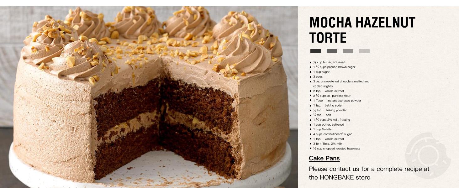 [BF&CM]HONGBAKE 10pc Bakeware Sets, Teflon-free Cookware Set, Non-Stick, Baking Pan Set, Cookie Sheets, Girly Kitchenware,Baker, Pink Kitchen Stuff Modern Cake