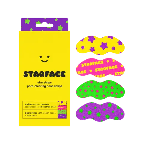 Starface Pore-Clearing Star Strips, 8 ct