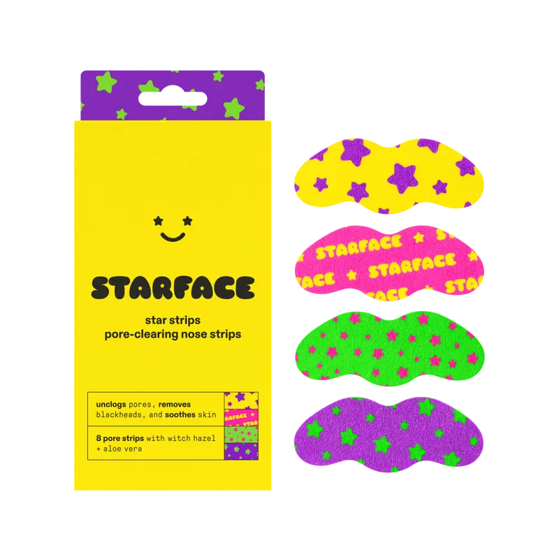 Starface Pore-Clearing Star Strips, 8 ct