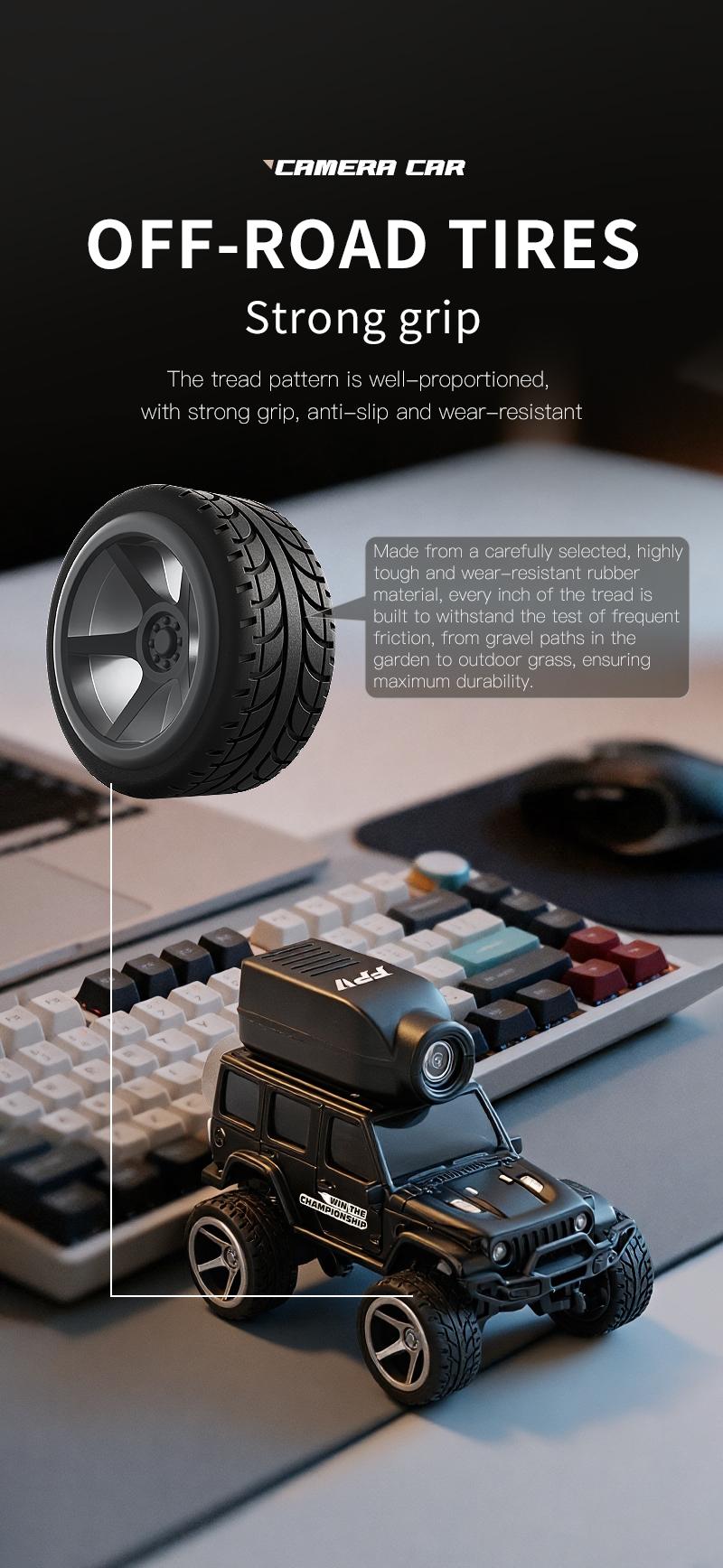 KF32 Alloy Mini Remote Control Car, 1:64 scale RC car/truck, 2.4G wireless design, equipped with a 720P FPV camera and WiFi APP control, USB charging, durable metal construction, suitable for indoor and outdoor play, a great gift for children and adults KF32 Alloy Mini Remote Control Car, 1:64 scale RC car/truck, 2.4G wireless design, equipped with a 720P FPV camera and WiFi APP control, USB charging, durable metal construction, suitable for indoor and outdoor play, a great gift for children and adults