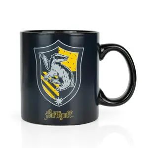 Harry Potter Hufflepuff 20oz Heat Reveal Ceramic Coffee Mug | Color Changing Cup