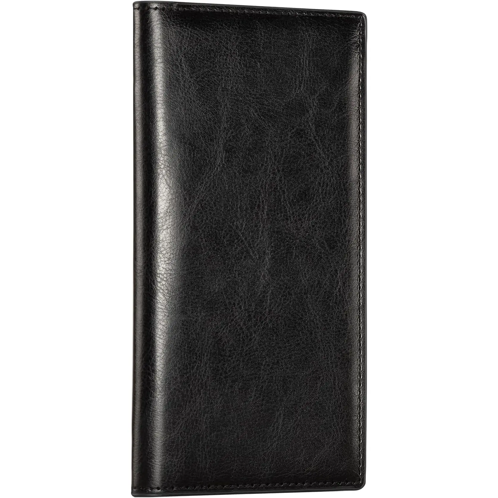 Cobak Premium Leather Checkbook Cover - RFID Blocking, Classic Design, Slim & Durable - Perfect for Personal & Business Checks CoBak