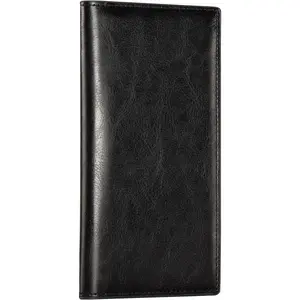 Cobak Premium Leather Checkbook Cover - RFID Blocking, Classic Design, Slim & Durable - Perfect for Personal & Business Checks CoBak