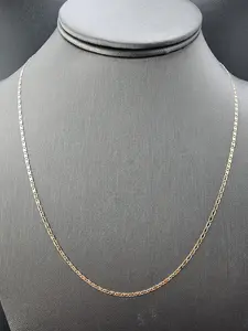 14K Gold Chain - Fancy Chain 20"