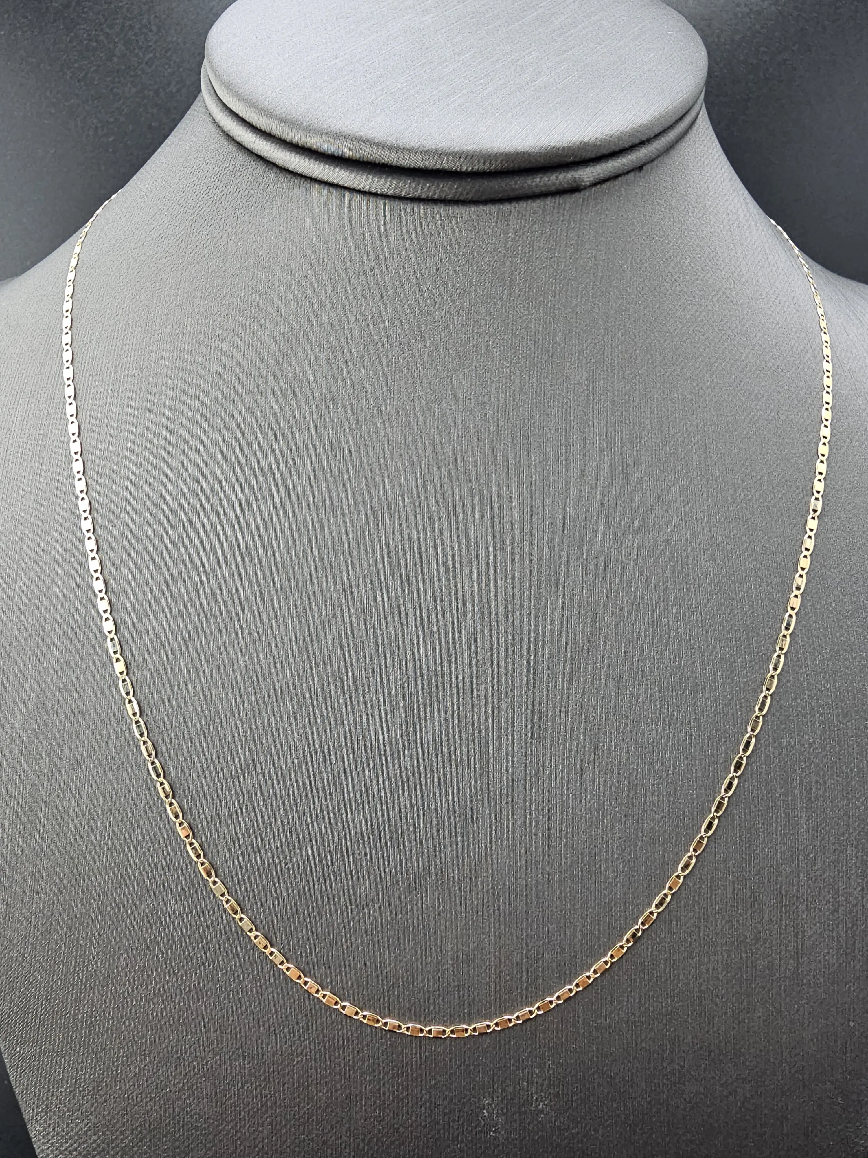 14K Gold Chain - Fancy Chain 20"